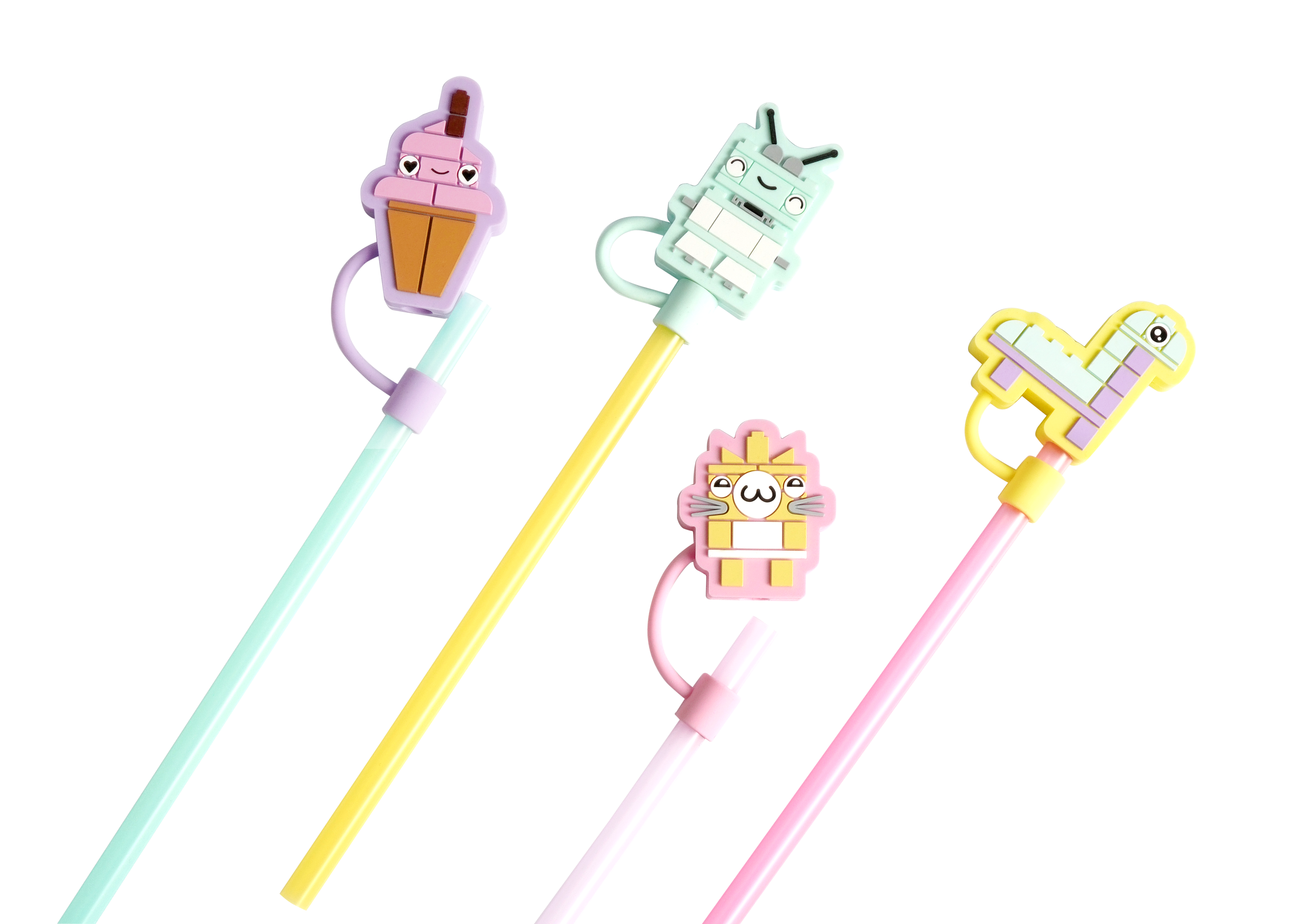 Straw Topper Set
